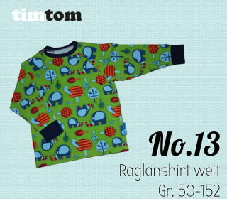 timtom No.13 Raglanshirt weit (Jasper)