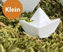 Silikon - Gießform - Kleine Origami-Bötchen - Papierschiffchen - Klein - vielfältig nutzbar