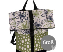DIY-Nähset - Rucksack - Nepal - Flowers and Dots - abby and amy