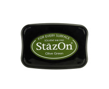 1 Stempelkissen - Säurefrei - StazOn - Olivgrün