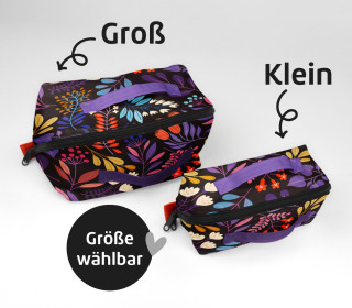 DIY-Nähset - Kosmetiktasche - Binz - Darling Things Nature's Best - Hamburger Liebe - GRÖSSENAUSWAHL - abby and amy