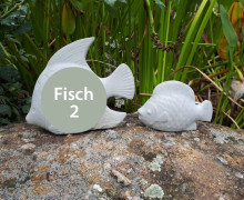 Silikon -  Gießform - Fisch mit Muster - Dekofisch - maritim - Fisch 2 - vielfältig nutzbar