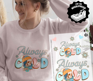 Onkel Bo's Bügelbilder - DIN A4 - Always cold - BIG