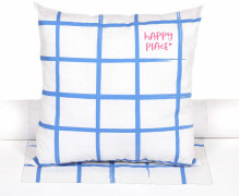 Kissenstoff - DIY - Kissen - Happy Place - abby and me