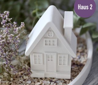 Silikon - Gießform - Grachtenhäuser - Dekohäuser - Haus 2 - vielfältig nutzbar