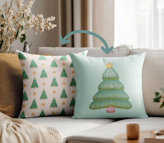 Genähtes Kissen inkl. Inlet - Nutcracker Christmas Ballet - Tannenbaum - Elisabeth Cölfen - Mein Hanseherz