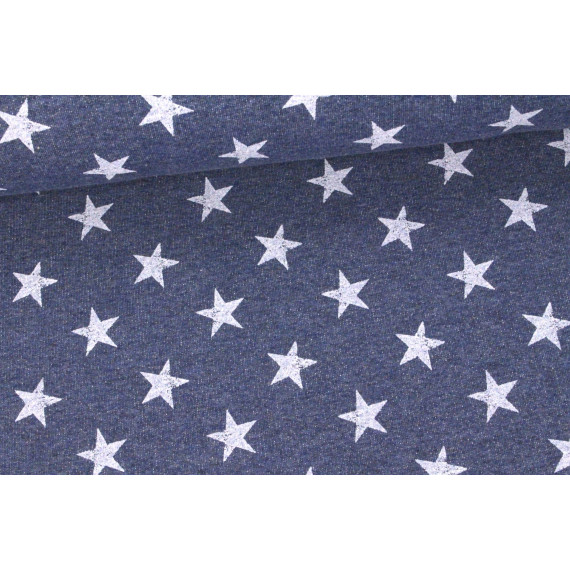 Sommersweat - Sterne - Stars - Graublau