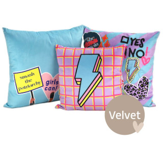 Kissenstoff - DIY - Kissen-Set - The Future Is Female - Blitz - Lausemia Design Studio - abby and amy