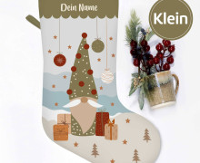DIY-Nähset - Nikolaussocke - KLEIN - Softshell - Gifting Gnomes