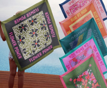 DIY-Nähset Tücher - Konfigurator - Blumen/Abstrakt - personalisiert