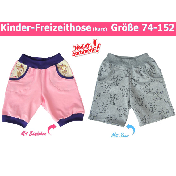 Schnittmuster Kinderhose/Kinder Hose - inkl. Nähanleitung