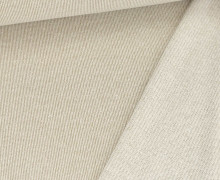 Strickstoff - Feinstrick - Meliert - Creme/Sand