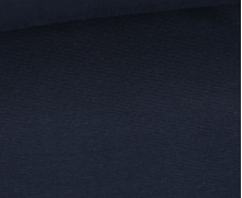 Bündchen Gretje - Glattes Bündchen - Schlauchware - Uni - Schwarzblau - #387