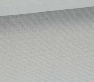 Musselin - Muslin - 6-Lagig - 155cm Breite - Uni - Hellgrau