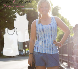 Ebook - Damentop Teneriffa Gr. 34 - 52 von Pech und Schwefelvon Pech und Schwefel