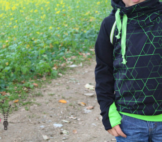 E-Book Raglanhoodie Kaja/Kajo Kids Gr. 80-170