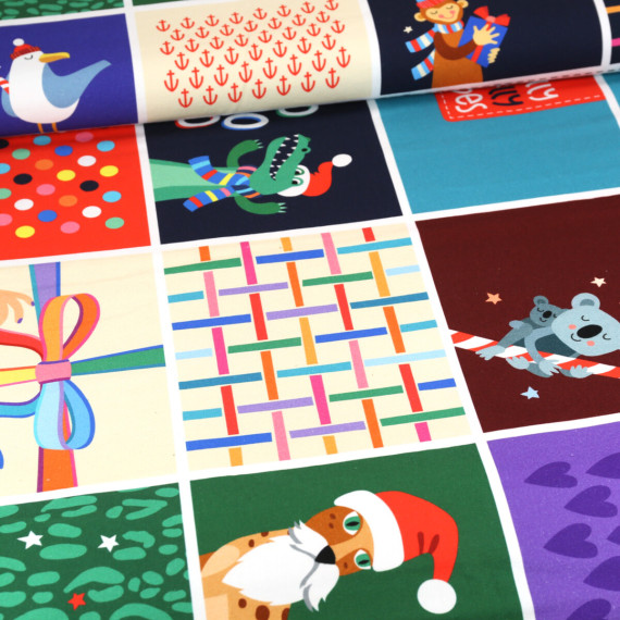 Canvas - Make A Wish - Wild XMas 2025 - DIY-Täschchen - Paneel - DIY-Nähset - Hamburger Liebe