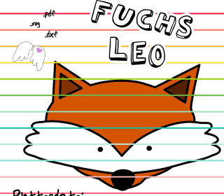 Fuchs Leo Plotterdatei + Applikationsvorlage