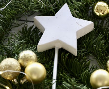 Silikon - Gießform - Dekostern - Stern auf Stange - Stern S - vielfältig nutzbar