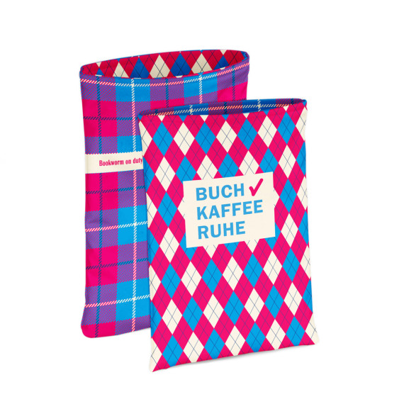 DIY-NÄHSET - Buchtasche - Alles K(l)aro - Buch, Kaffee, Ruhe - Kreativquartier - Softshell - abby and amy