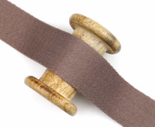 1m weiches Gurtband - 40mm - Taupe