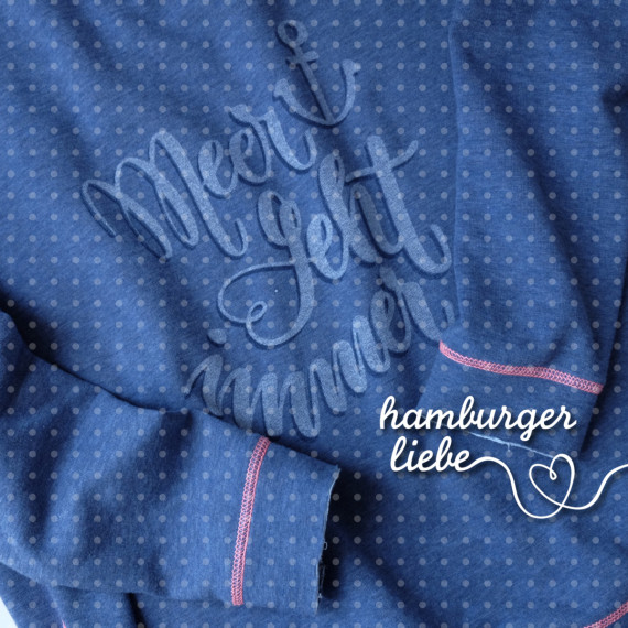Plotterdatei - Meer geht immer - Hamburger Liebe