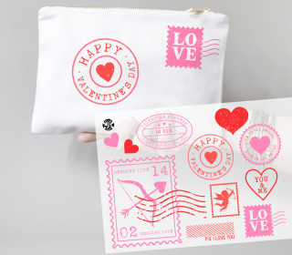 Onkel Bo's Bügelbilder - DIN A4 - P.S. I love you - Stamps - Valentinstag