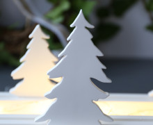 Silikon - Gießform - Stecker Tannen für Steckleisten - ohne Aussparung - Lichtdeko - Tanne Groß - vielfältig nutzbar