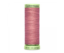 1 Rolle Knopflochgarn - Extra stark - Zierstichfaden - Gütermann - 30m - Rosa (473)