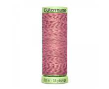 1 Rolle Knopflochgarn - Extra stark - Zierstichfaden - Gütermann - 30m - Rosa (473)