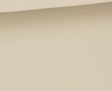 Musselin - Muslin - Double Gauze - 280cm - Extrabreit - Uni - Sand - Schnuffeltuch - Windeltuch
