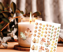 Rub-On Sticker - Herbstblätter - Tante Henni Rubon - vielfältig nutzbar