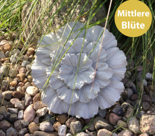 Silikon - Gießform - Blüte - Nelkenart - aufgeblüht - mittlere Blüte - vielfältig nutzbar
