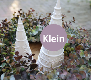 Silikon - Gießform - Weihnachtsbaum - Schneeflocke - kegelförmig - Klein - vielfältig nutzbar