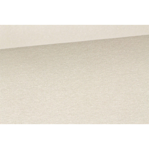 Glattes Bündchen - Uni - Mandel