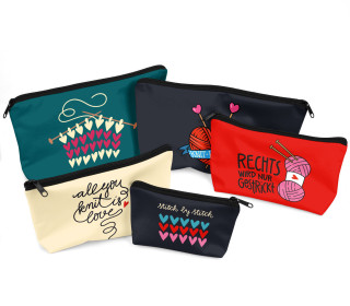 DIY-Nähset - Softshell - Fleece - 5 Wetbags - All you knit - Hamburger Liebe - abby and amy