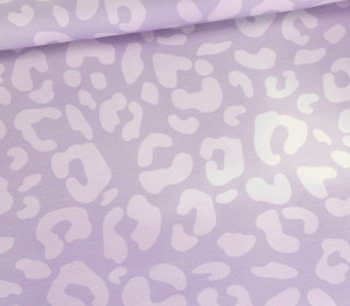 Sommersweat - Tie-Dye Love 3.0 - Batik - Leo - Flieder - Bio Qualität - abby and me
