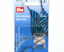 1 Bikini- und Gürtelverschluss - Metall - 12mm - Prym - Silber