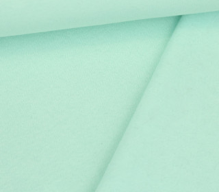 Kuschelsweat Light - Uni - Mint - Sweat Angeraut 