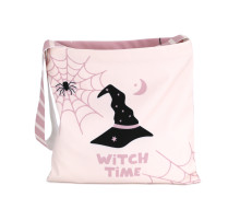 DIY-NÄHSET - Kleine Süßigkeiten Sammel-Tasche - Softshell - Fleece - Halloween - Witch Time - abby and amy