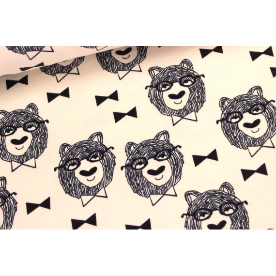 Sweat - Bowtie Bear - Marshmallow - Andrea Lauren