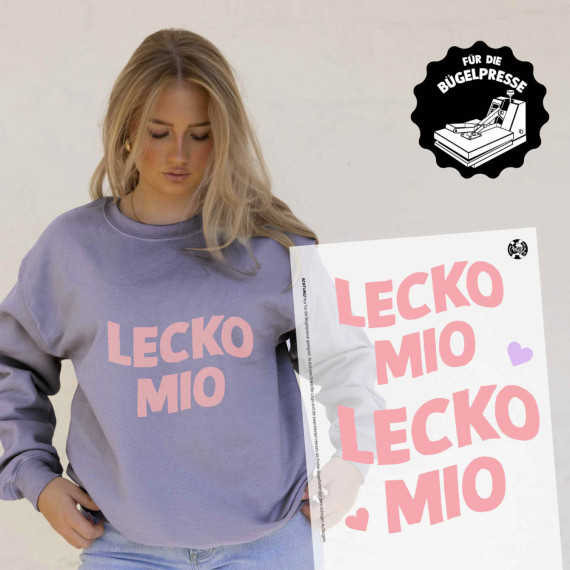 Onkel Bo's Bügelbilder - DIN A4 - Lecko Mio - BIG