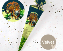 DIY-Nähset Schultüte - Graceful Wildlife - Velvet - zum selber Nähen