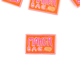 1 Label - MAKER BAG - Orange - ela ideen