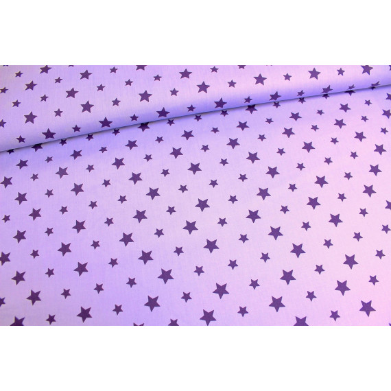 Stoff Sterne Stars Flieder/Lila