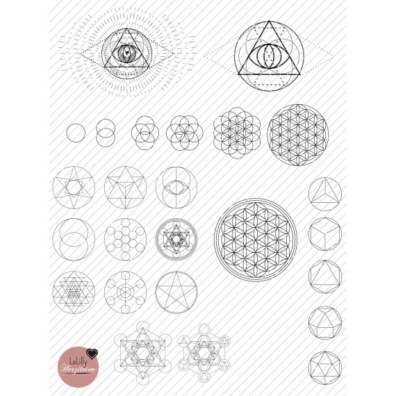 Bundle Sketchtdateien Geometric Magic