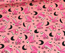 Bio-Jersey - Flock - Midnight - Rosa - Hamburger Liebe