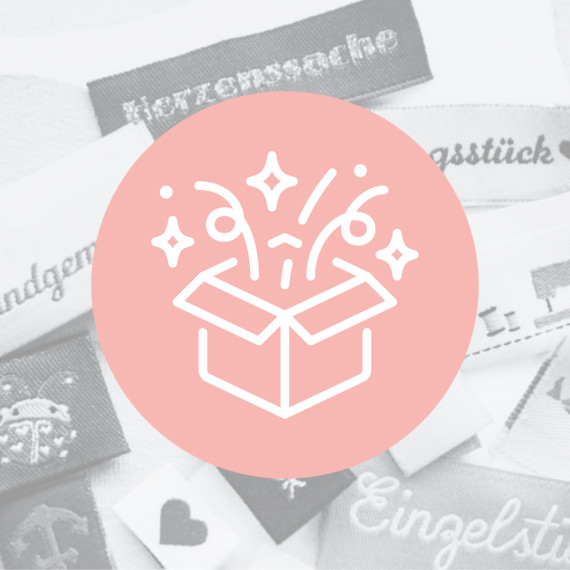 5 Label - Überraschung - Mistery-Label - Wunschgeschenk