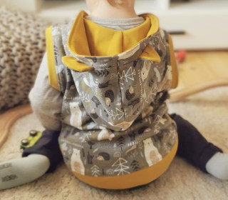 Main(e) CasualVest - Kinderweste mit Ohren