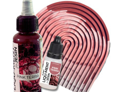 50ml Liqu-Ment - Farbflasche - Pink Terra - Wasserbasiert - Colorberry